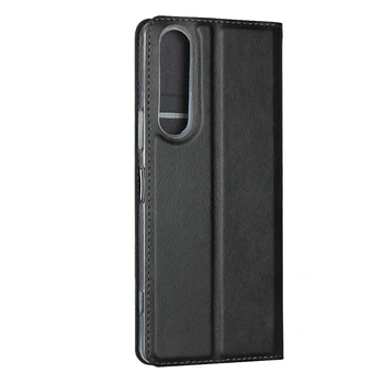 Premium Odos dangą, Flip Case Sony Xperia 1 II-Ultra Plonas Magnetinio Adsorbcijos Padengti Atveju Xperia 1 II Verslo Krepšiai