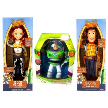 15inch Žaislų Istorija Kalbame Sumedėjusių Jessie Buzz Lightyear animacinių filmų Veiksmų Skaičius, Kolekcines, Modelis Žaislas, Lėlė vaikams kalėdų dovana