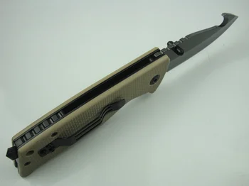 Naujas produktas aštriu peiliu 3Cr13 plieno grotelės rinkimo įrankis peilis sulankstomas peilis lauko multi-funkcija savigynos peilis