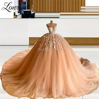 Vestidos Šampano Vakaro Suknelės Aplikacijos Chalatas De Soiree 2020 Ilgai Promenadzie Suknelė Oficialų Dubajus Artimųjų Rytų Moterų Vakaro Drabužiai Suknelė