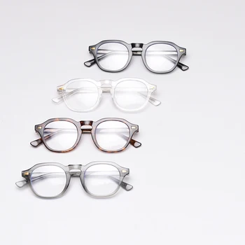 Kachawoo moterų retro akiniai stabdžių mėlyna šviesa skaidrus juodas skaidrus trumparegystė akinių rėmelius vyrų trumparegis aukštos kokybės TR90