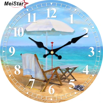 MEISTAR 2018 m. Vasaros Derliaus Paplūdimio Laikrodžiai Tyli Trumpas Kambarį 