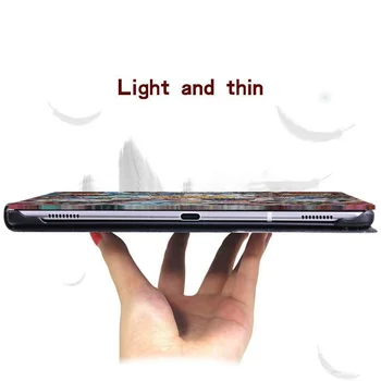 Lenovo Tab E10 10.1/Tab M10 10.1 Colių Mandala Modelio Atveju Oda Tablet Stand 