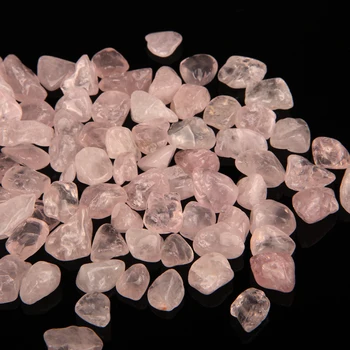 50g Natūralaus Pink Rose Kvarco Kristalo Mini Rock Chip Akmens Mineralinė Pavyzdys Gydymo Bakas Naudojamas Namų Deraction Akvariumas Akmens