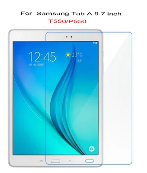 9 HDTempered Stiklo Samsung Galaxy Tab 9.7 T550 T551 T555 Ekrano ProtectorFor SM-T550 9.7 colių Tablet Apsauginės Plėvelės