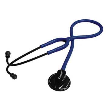 Aukštos kokybės CRT858/888 medicinos specialistas vienoje pusėje vieno vamzdžio sidabro atgal stetoskopas
