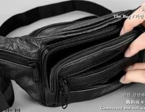 Odinės kišenės korėjos versija pirmojo sluoksnio piniginės atsitiktinis pečių maišą pečių maišą