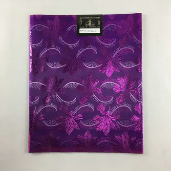 Violetinė nigerijos Sego headtie gele & wrapper Karšta afrikos galvos kaklaraištis vestuvių afrikos galvos apsiaustas 2vnt pack 007