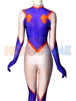 MT Lady Mount Panele Mano Herojus Cosplay Costum Spandex Anime Cosplay Helovinas Kostiumas Moteris Jumpsuit su Akių Kaukė