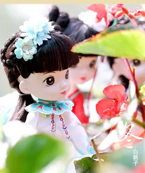 Naujas atvykimo Kinijos mini princesė Lėlės 20cm aukščio #5115
