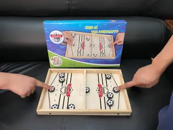 Lentelėje Greitai Ledo Ritulio Stalo Žaidimas Besivystančiai Šaliai Diržas Puck Nugalėtojas Įdomus SlingPuck Žaislai Suaugusių Vaikų Namų Baby Interaktyvus Kalėdų Žaislai