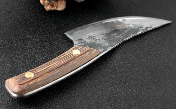 XITUO vertus kalimo skerdimo mėsininko peilis visiškai Bao Tang plieno obliavimo peilis jautienos plaktukas platus kirvis virtuvės šefo peilis mėsos gabalas
