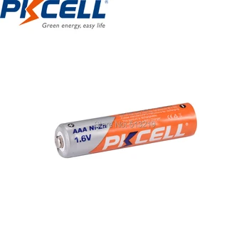 4PCS PKCELL 1.6 V 900mWh Įkraunamos Baterijos NI ZN AAA Baterijos supakuoti NI-ZN Kroviklis AA/AAA baterijos ES/JAV plug