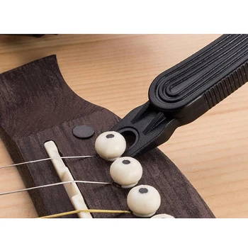 Elektros akustinė gitara vijurkas imtis string nagai traukti eilutę kūgio žirklės string vijurkas multi-funkcija string keitimas įtaisą