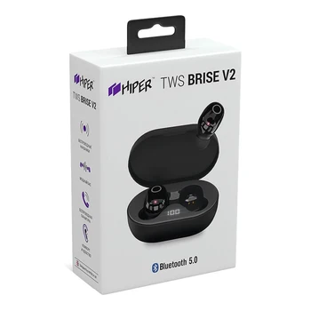 Ausinės & Ausines Hiper HTW-S7 Nešiojamųjų Garso laisvų rankų įranga Ausinės Ausinių Video su mikrofonu Ausinės Pagrindinės TWS BRISE V2 Bluetooth 5.0