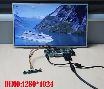 LCD LED rinkinys HDMI už LTN140AT20 vairuotojo valdiklio tvarkyklę valdybos 1366×768 skydelis kabelis audio M. NT68676 VGA DVI LVDS