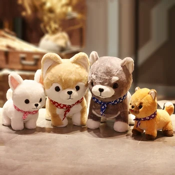 Modeliavimo mielas Shiba Inu mielas šuo serijos pliušinis žaislas, lėlė laikos lėlės vaikams komforto, žaislai, namų, miegamojo, vaikų kambario decorat