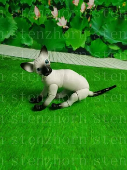 Naujas bjd doll - beplaukiai katė gyvūnų žaislų mados lėlės nemokamai akis