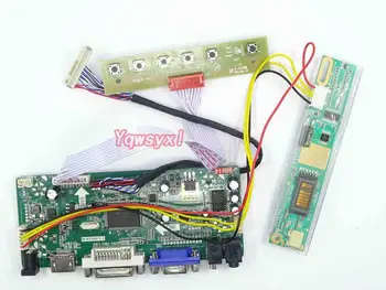 Yqwsyxl Kontrolės Valdyba Stebėti Rinkinys LTD121EXVV HDMI + DVI + VGA LCD LED ekrano Valdiklio plokštės Tvarkyklės