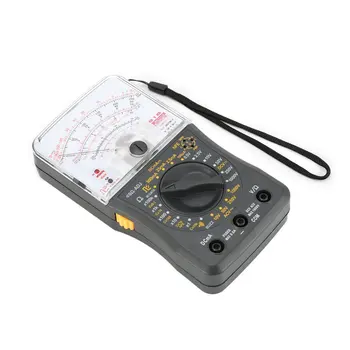 Mini Nešiojamą Multimetras Analoginis AC/DC Voltmeter Ammeter Atsparumas Tęstinumą Talpą, Saugiklis & Diodai Testeris